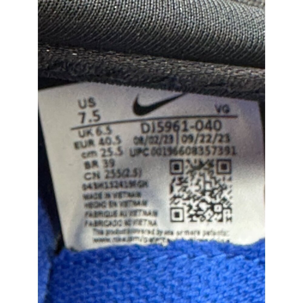 Men's Nike Mercurial Superfly 9 Club Soccer Shoes DJ5961-040 Black Royal Sz 7.5 - Picture 11 of 11